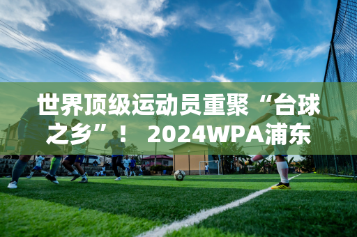 世界顶级运动员重聚“台球之乡”！ 2024WPA浦东唐城9球中国公开赛开赛