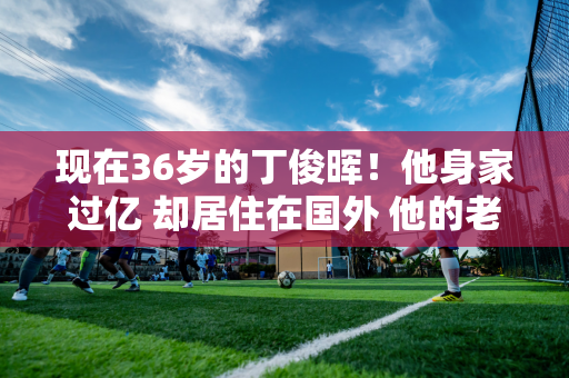 现在36岁的丁俊晖！他身家过亿 却居住在国外 他的老太太脾气很好 还挺胖的