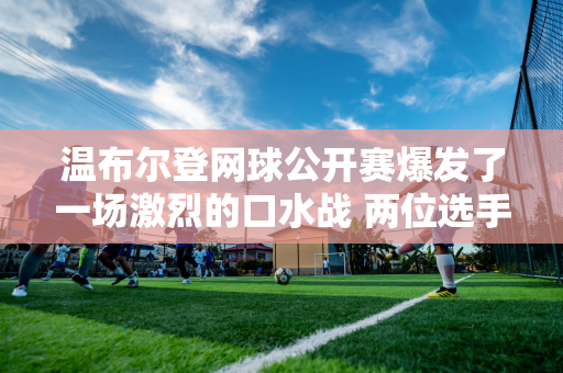 温布尔登网球公开赛爆发了一场激烈的口水战 两位选手从去年的法网一直战到今年的温网