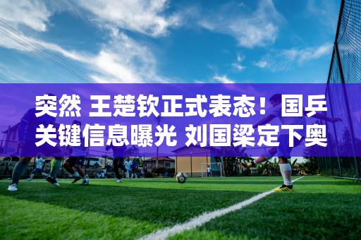 突然 王楚钦正式表态！国乒关键信息曝光 刘国梁定下奥运目标